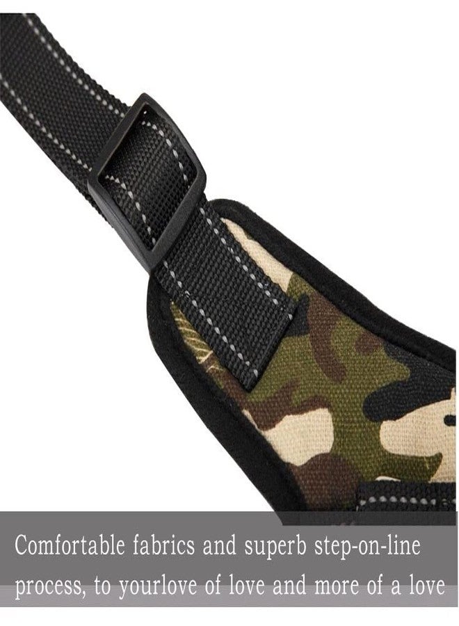 KittuPet Dog Harness, Adjustable Dog Body Belt for Large Small Medium Dogs and cat Rabbit All Breeds Animal (Large, Army) - Image 3